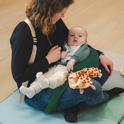 Coussin d'allaitement ergonomique professionnel · Vert
