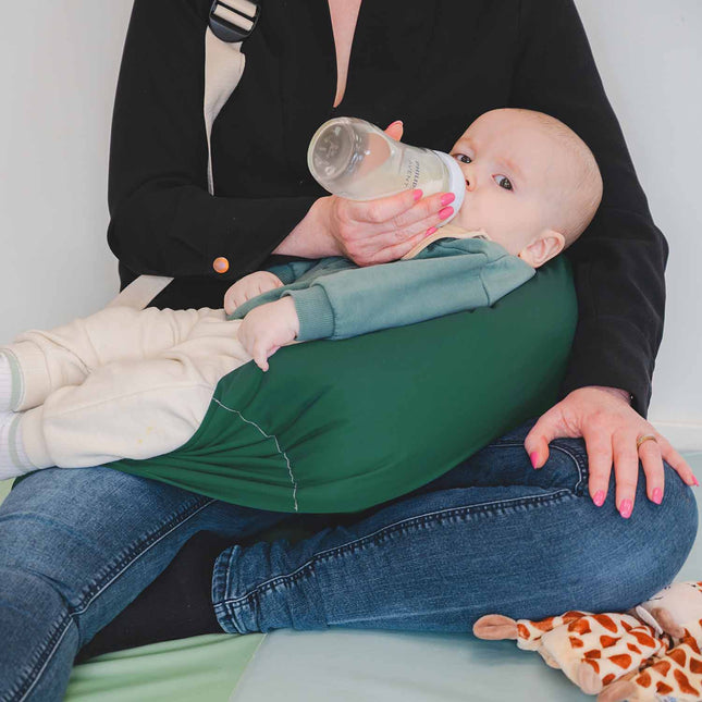 Coussin d'allaitement ergonomique professionnel · Vert